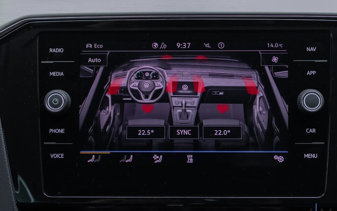 Volkswagen Passat cena 169900 przebieg: 36899, rok produkcji 2021 z Ciężkowice małe 742
